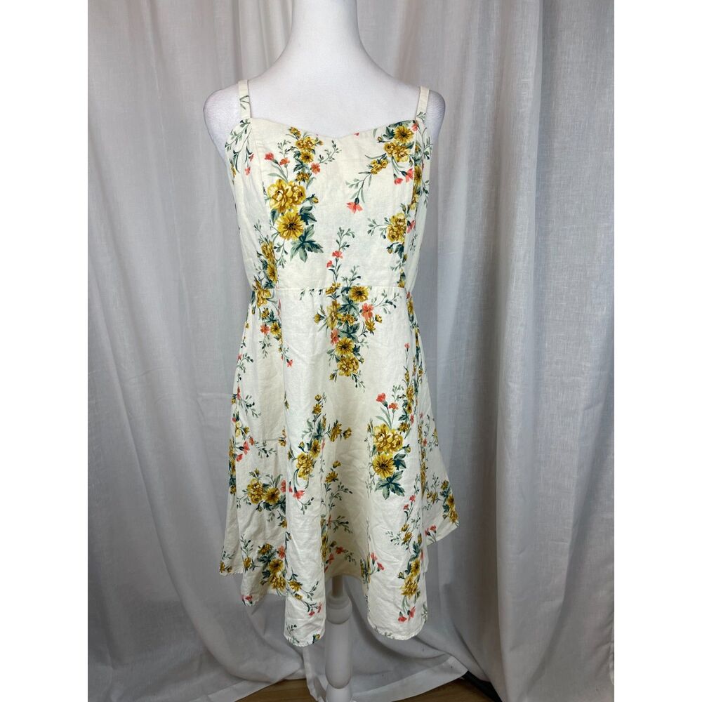 Old Navy Floral Smocked Cami Dress Cottagecore Sundress L